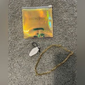 Electric Picks Chain Necklace - Leo 14”